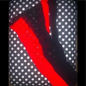 Harley Quinn fishnet stockings